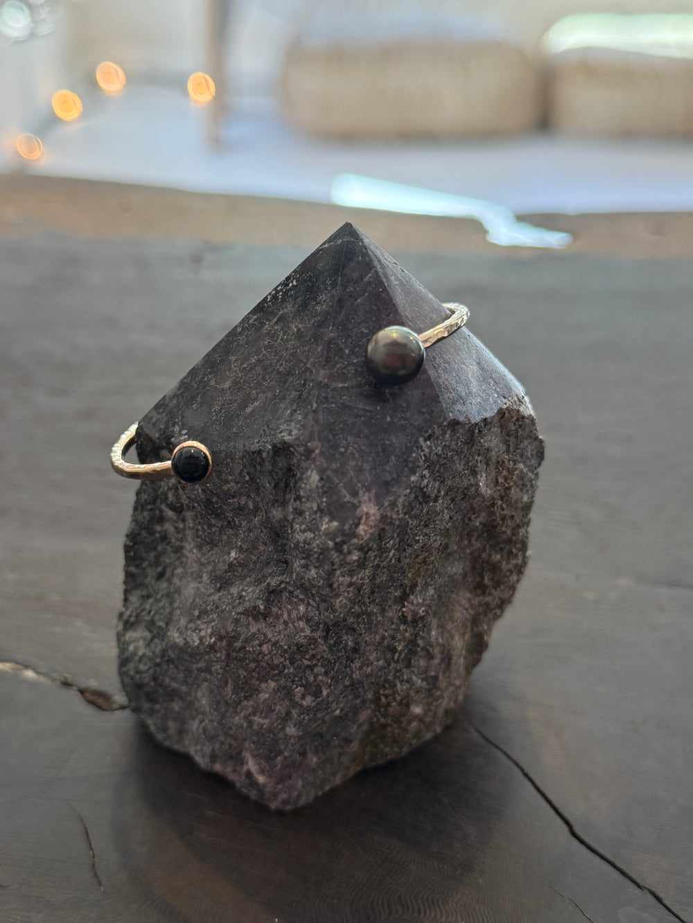 Tahitian Pearl and Black Onyx