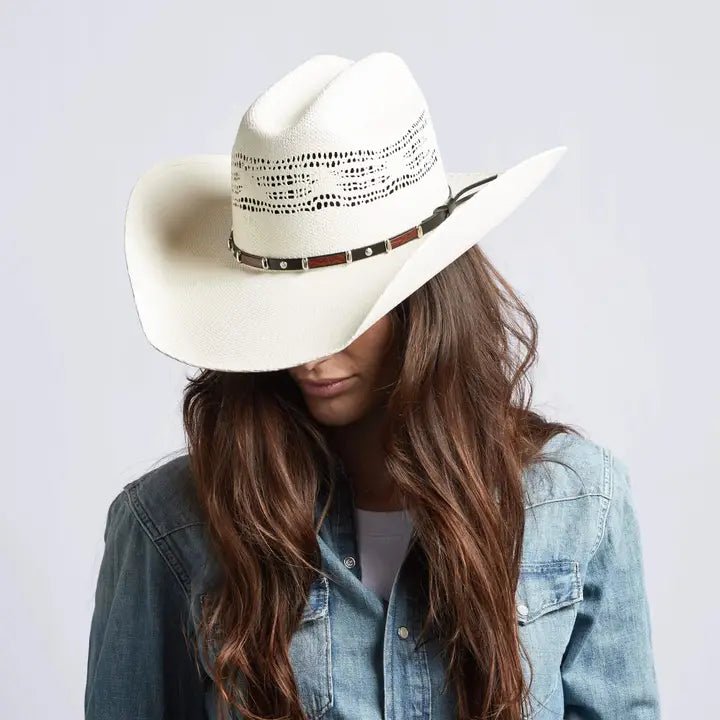 Bengora Straw Western Hat – Driftwood Maui Coast By Driftwood