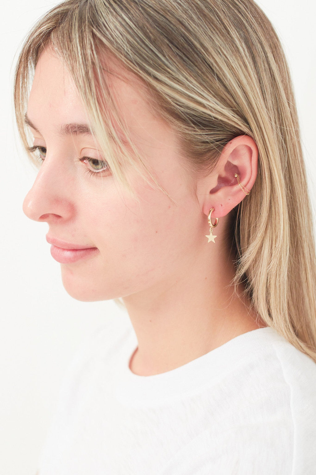Celestial Huggie Earrings