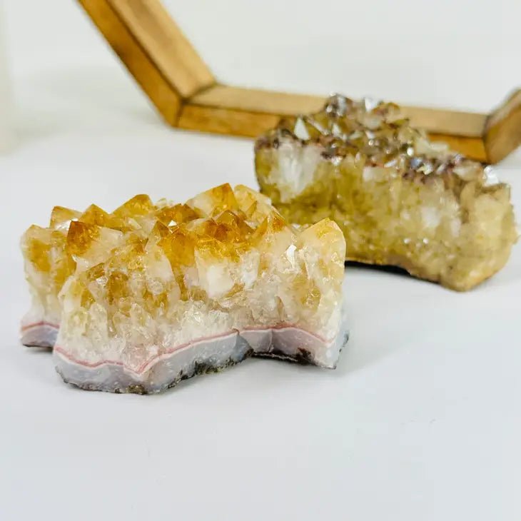 Citrine Crystal Cluster - Driftwood Maui & Home By Driftwood