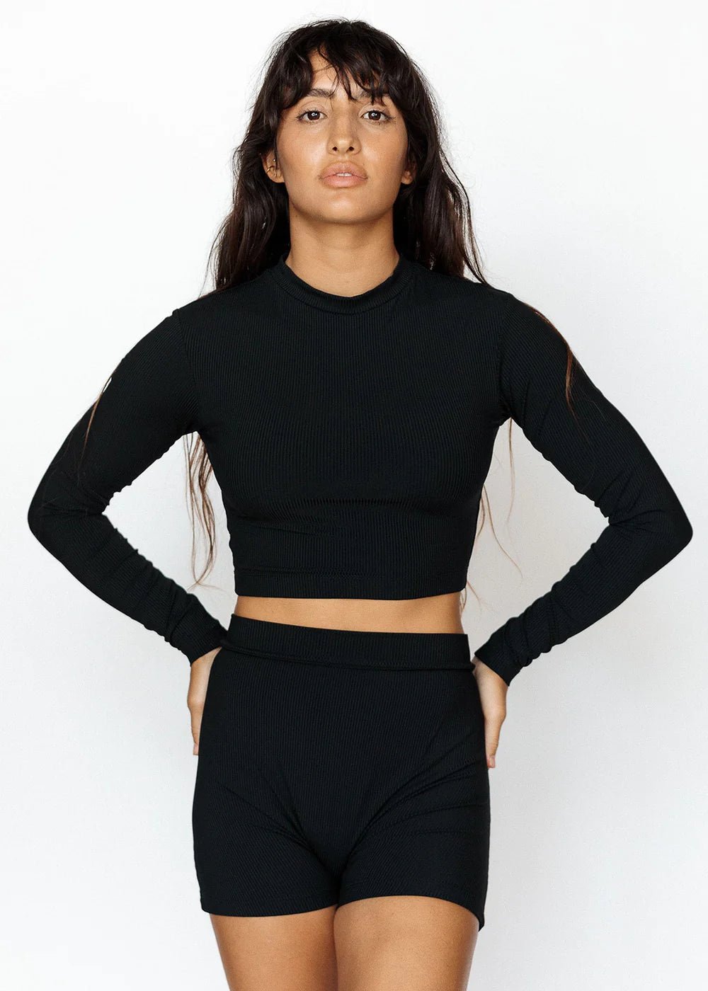 Black Ribbed