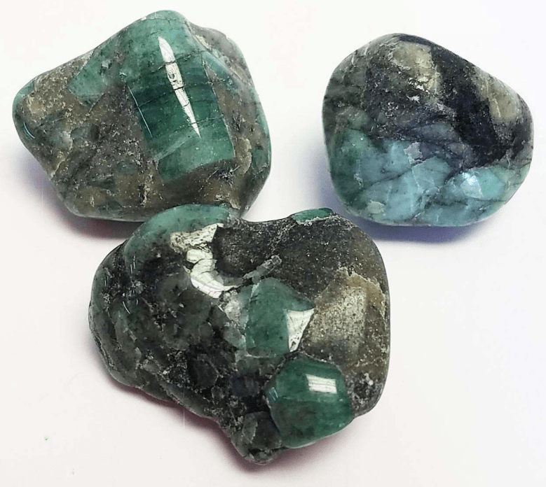 Emerald Tumbled Stones - Driftwood Maui & Home By Driftwood