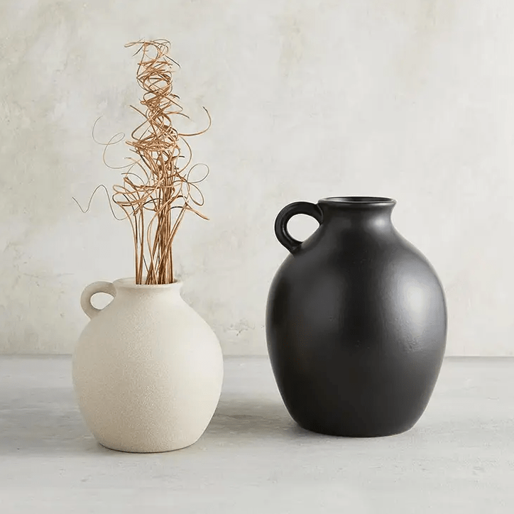 Matte Black Kettle Planter