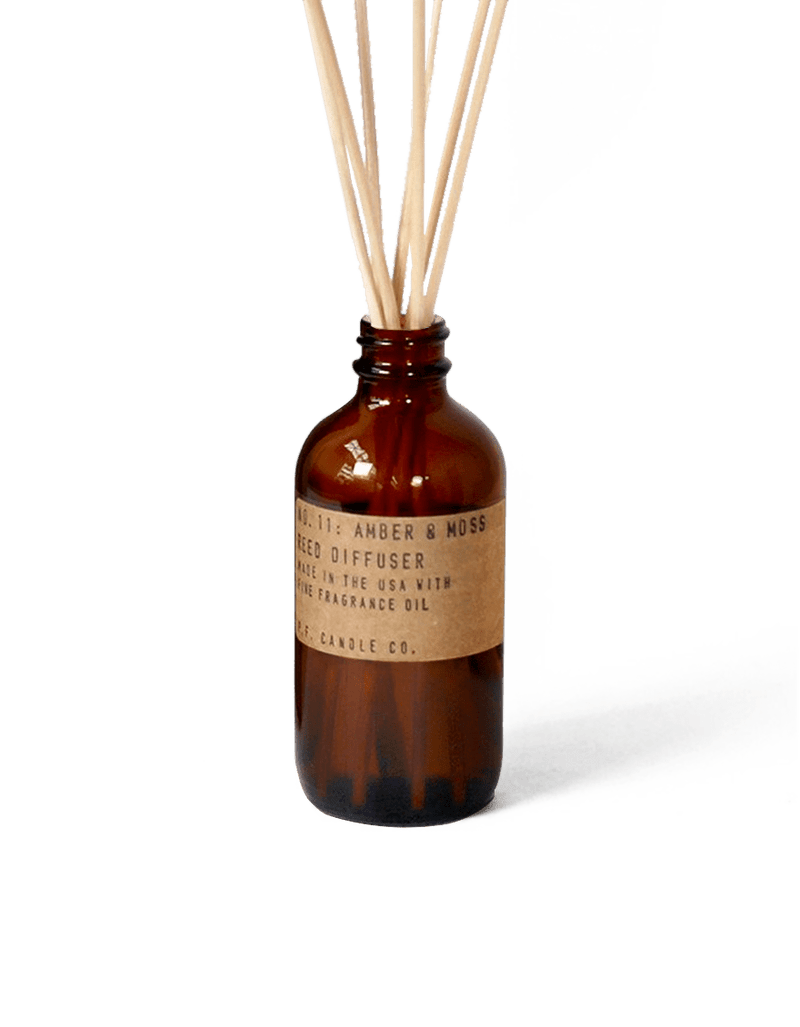 NO. 11: AMBER & MOSS REED DIFFUSER - Driftwood Maui & Home By Driftwood