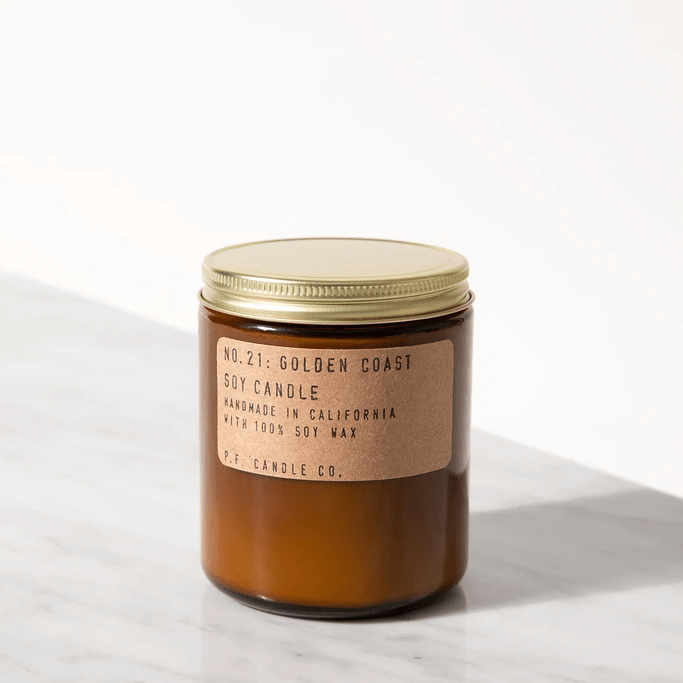 NO. 21: GOLDEN COAST SOY CANDLE - Driftwood Maui & Home By Driftwood