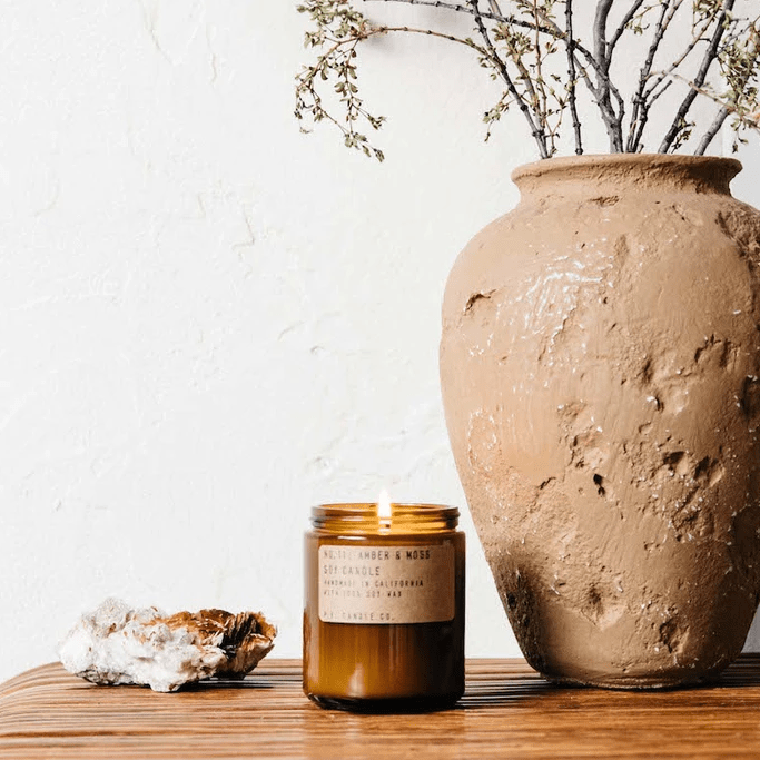 NO.11: AMBER & MOSS SOY CANDLE - Driftwood Maui & Home By Driftwood