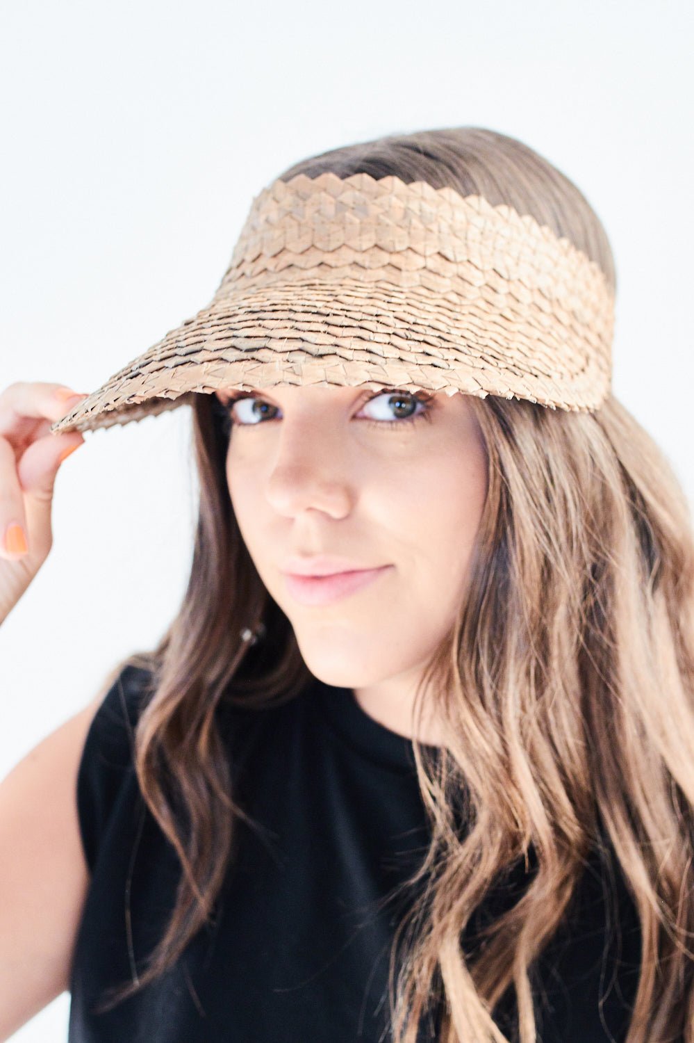 Straw Visor
