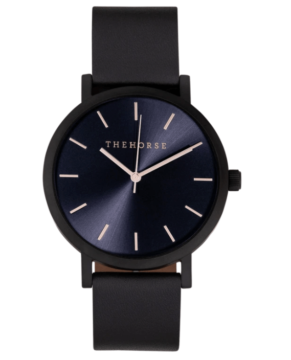 Matte Black/ Rose Gold Indexing/ Black Band