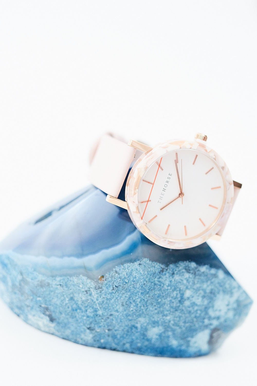 Pink Nougat/White Dial/Baby Pink Band