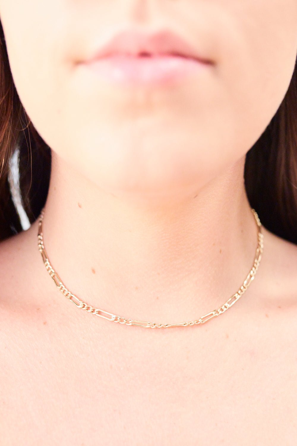 Thick Figaro Chain Choker - Driftwood Maui & Home By Driftwood