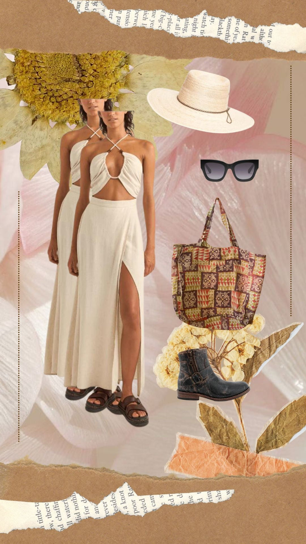 New In: Santana Cut Out Maxi Dress: Rhythm - Driftwood Maui & Coast By Driftwood