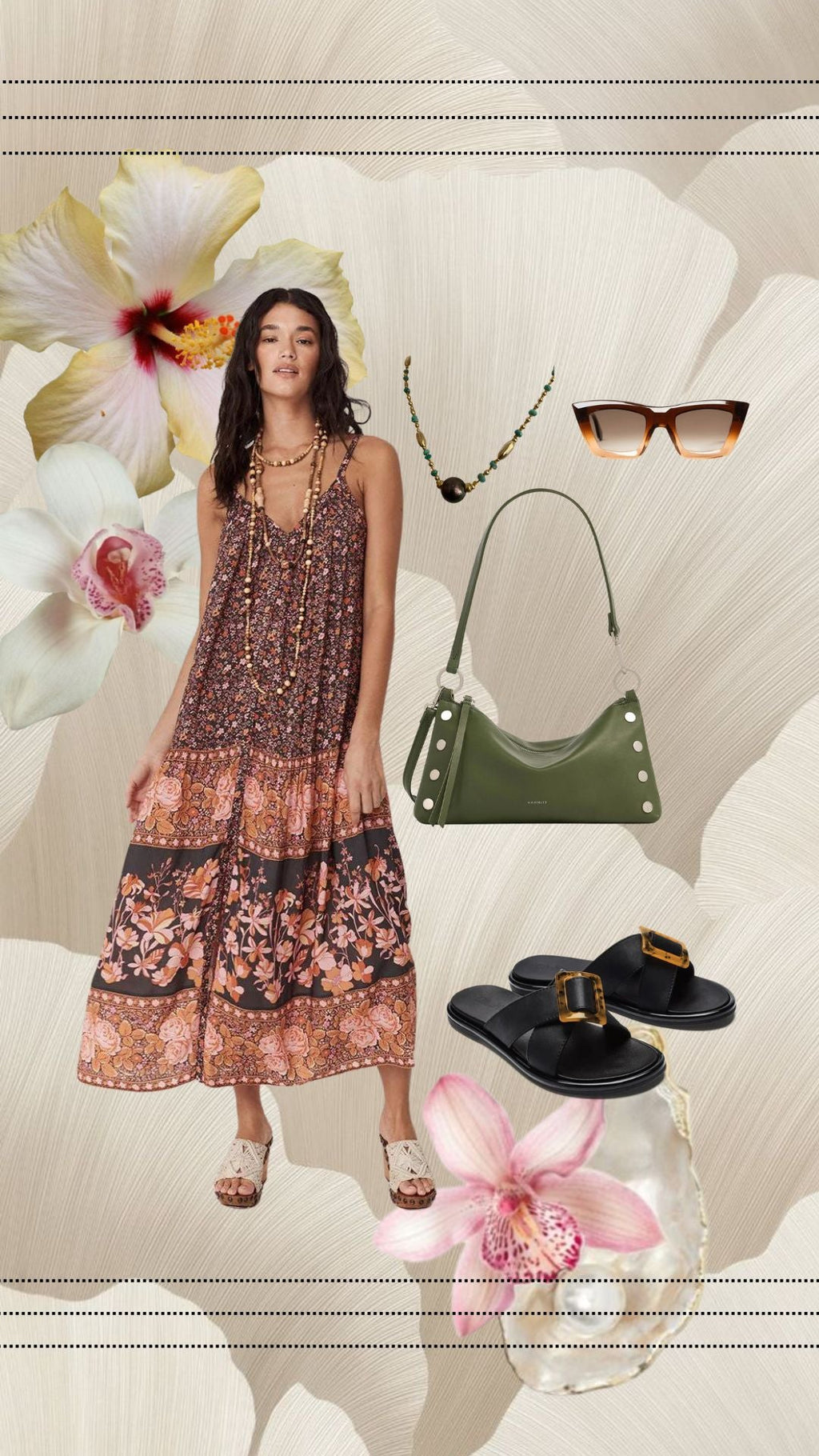 Spell Sweet Nothings 1: Love Jetty Strappy Maxi Dress - Driftwood Maui & Coast By Driftwood
