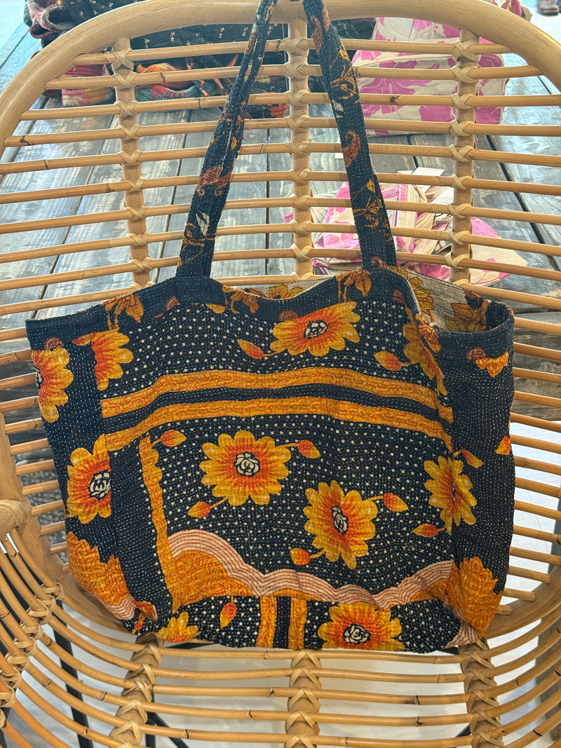 Vintage Kantha Bag