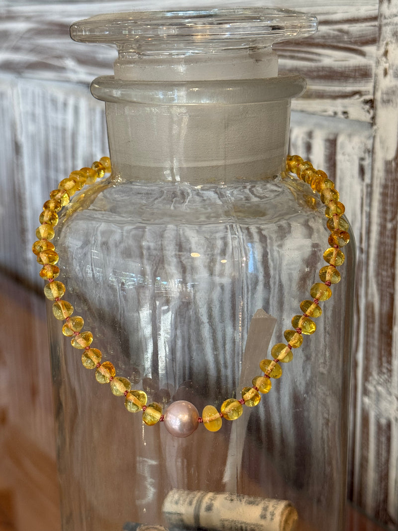 Amber Teething Necklace