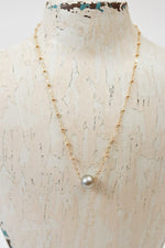 14"/ 16"/ 18" Single Floating Pearl Necklace - Driftwood Maui & Home By Driftwood