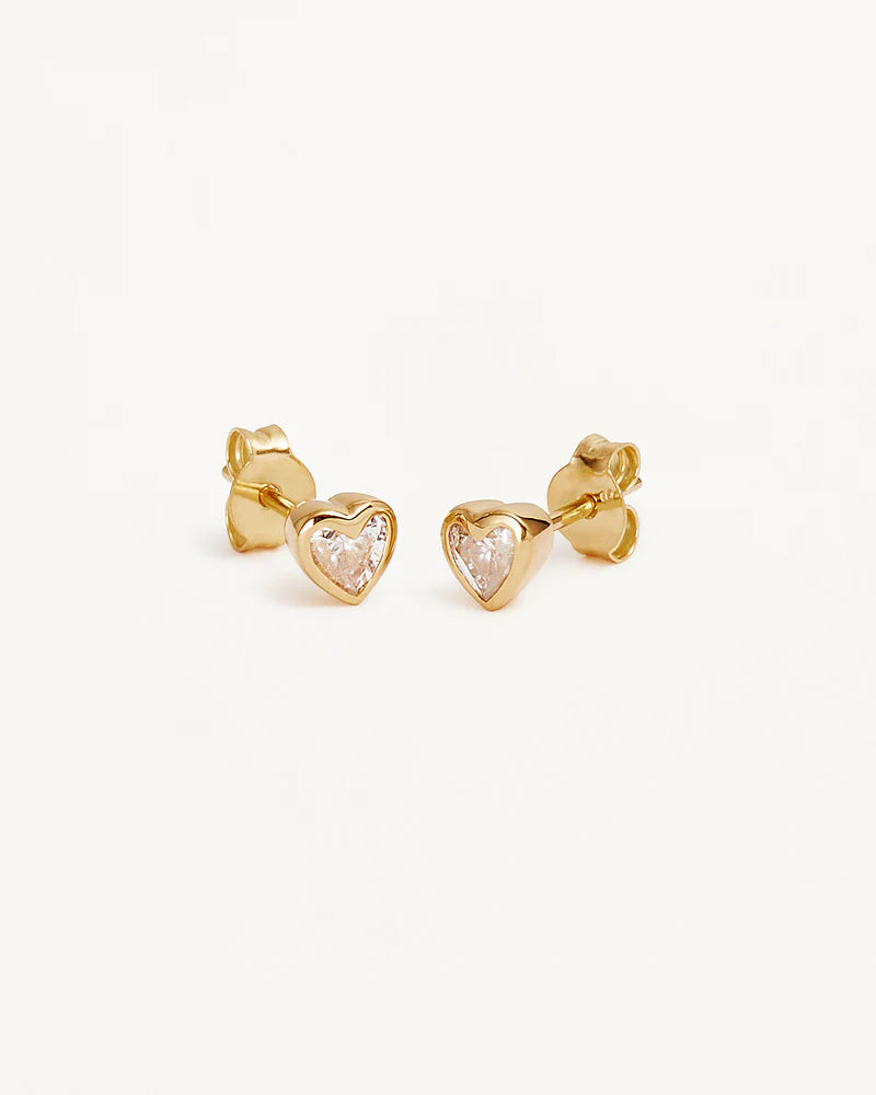 Radiant Heart Studs
