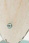 36" Floating Pearl Necklace