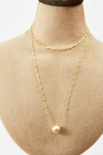 36" Floating Pearl Necklace