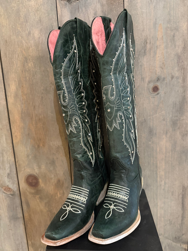 Leather Cowboy Boots