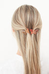 Butterfly Clear Mini Claw Hair Clips Set