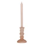 Frosted Antique Glass Candle Holder