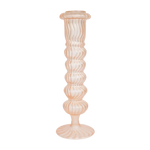 Frosted Classic Glass Candle Holder