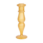 Frosted Classic Glass Candle Holder