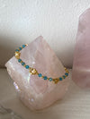 Gemstone Daisy Lei Bracelet