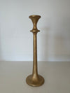 Antique Gold Candlestick Holder