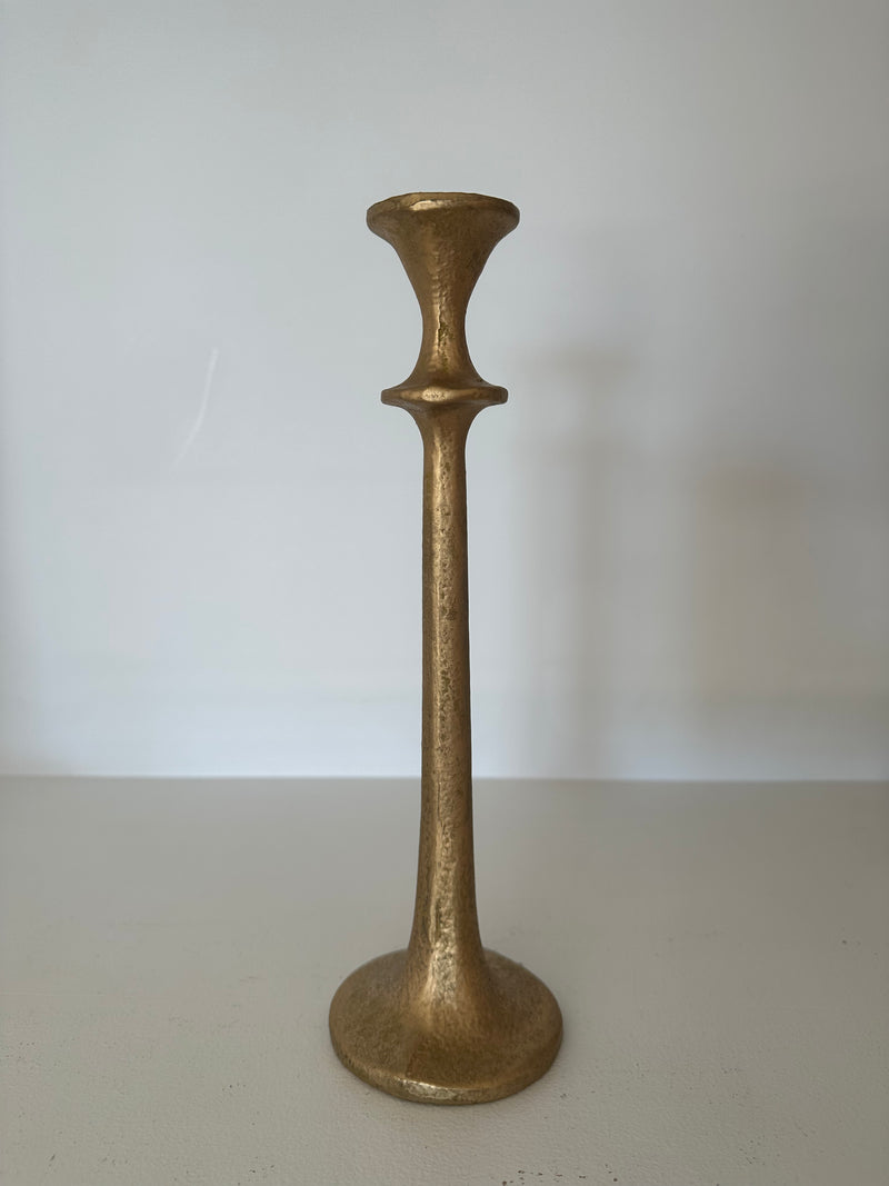 Antique Gold Candlestick Holder