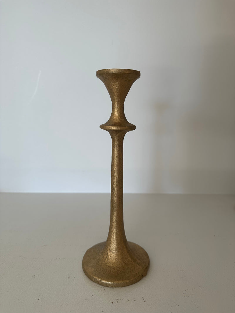 Antique Gold Candlestick Holder