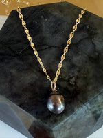 Lanikai Moonrise Tahitian Pearl Necklace
