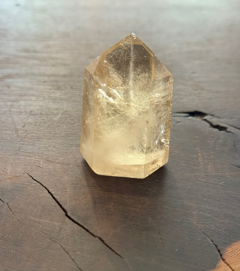 Polished Citrine Point