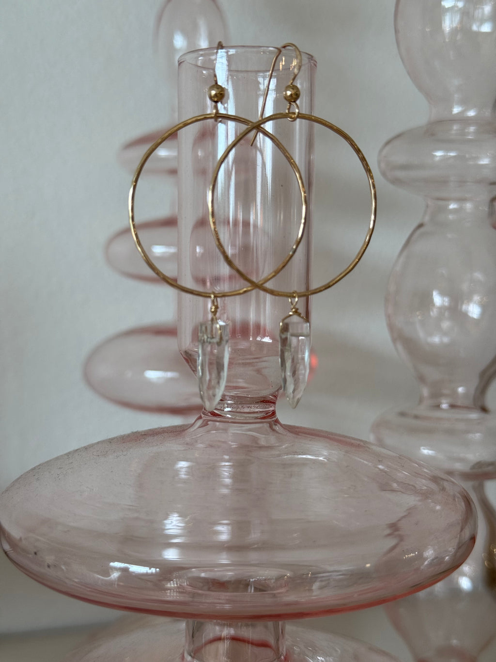 Crystal Spike Earrings