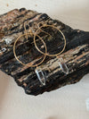 Crystal Spike Earrings