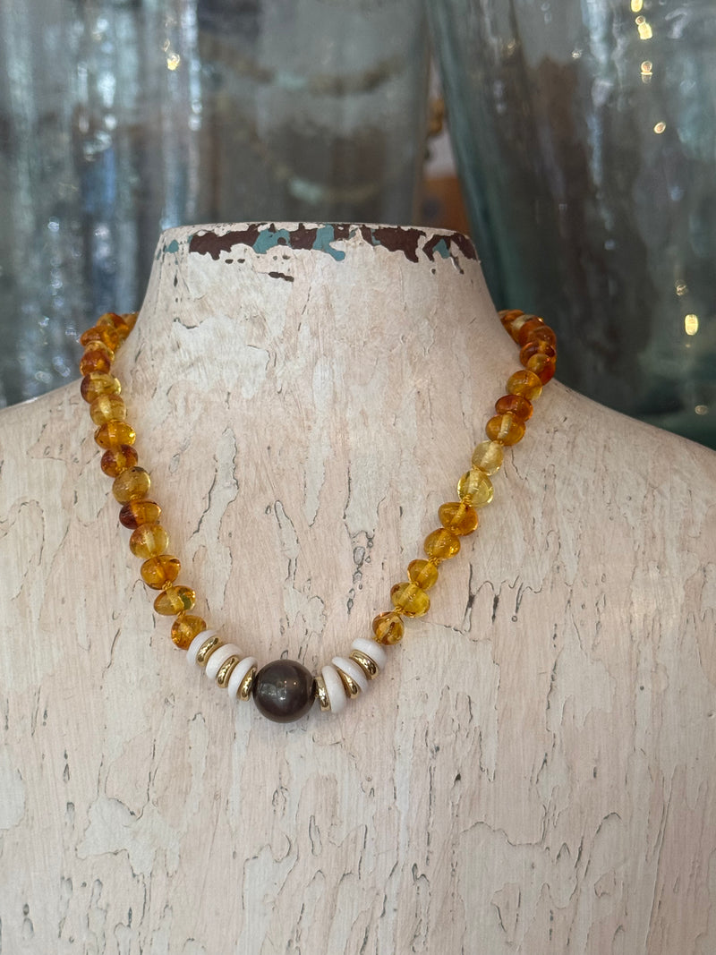 Amber Teething Necklace