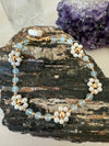 Gemstone Daisy Lei Bracelet