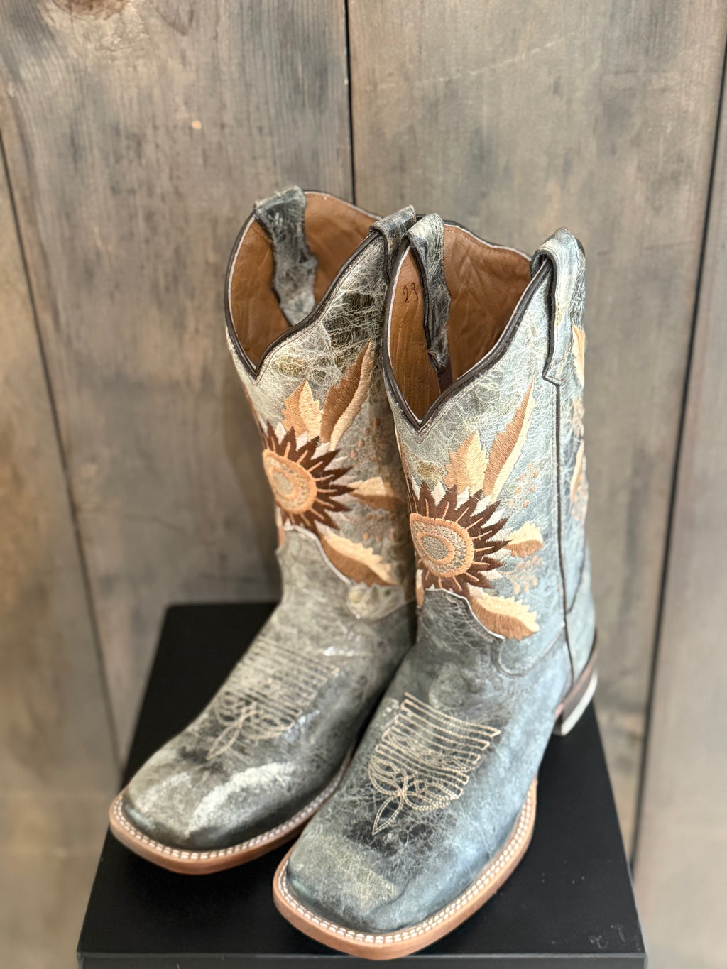 Leather Cowboy Boots
