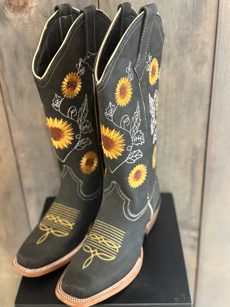 Leather Cowboy Boots