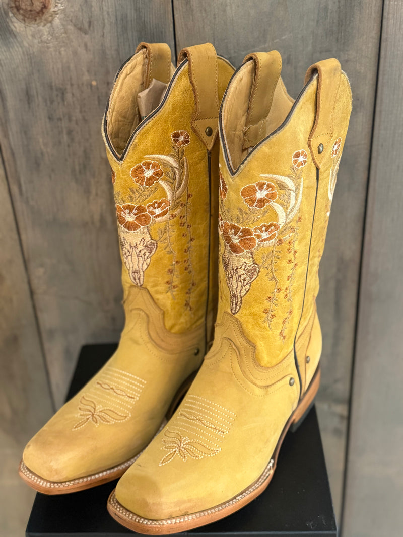 Leather Cowboy Boots