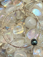 Pearl or Shell Hammered Bangles