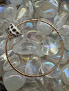 Pearl or Shell Hammered Bangles