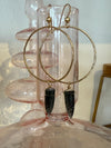 Crystal Spike Earrings