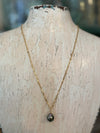Dainty Pearl Drop Necklace