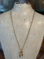 Topaz Teardrop Necklace