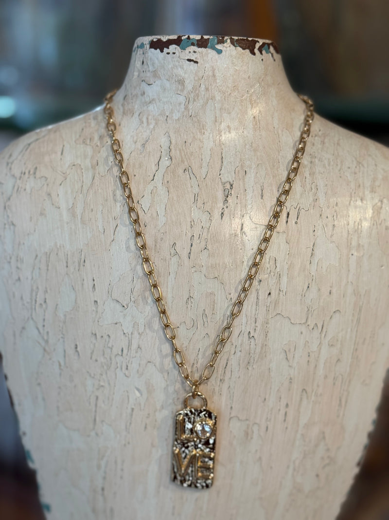 Topaz Love Pendant