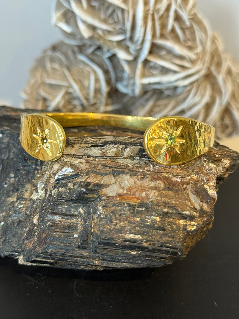 Tourmaline Cuff Bracelet