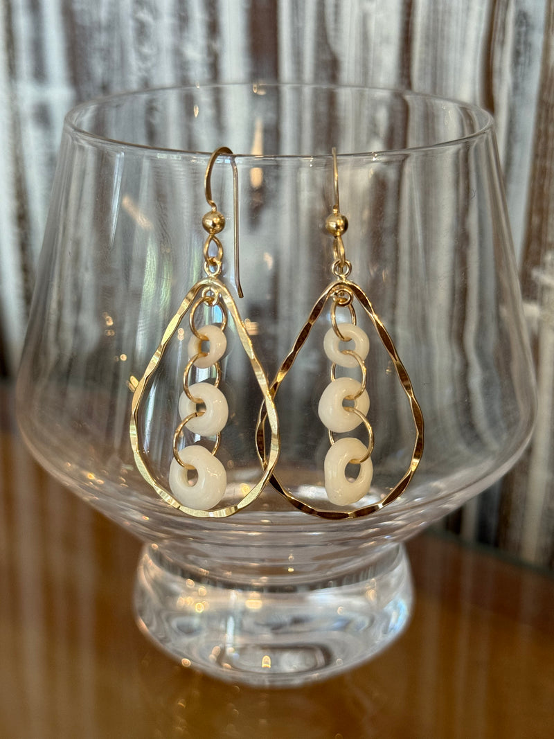 Infinite Puka Drop Earrings