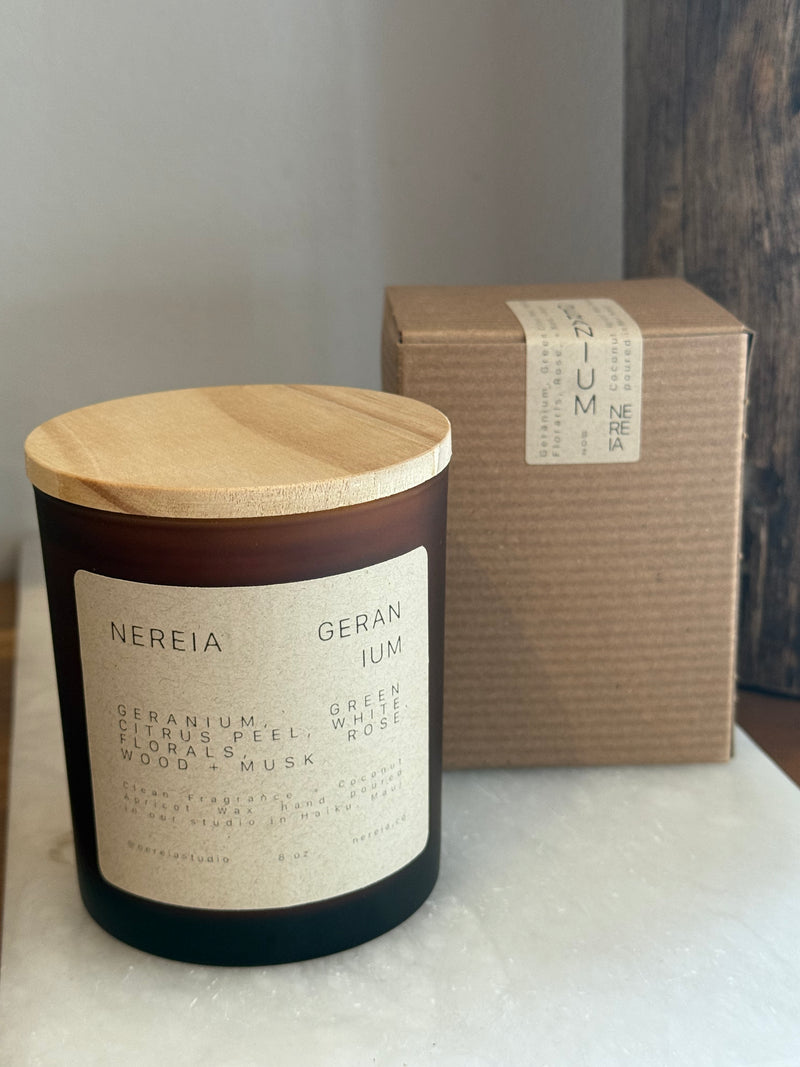 Geranium Candle