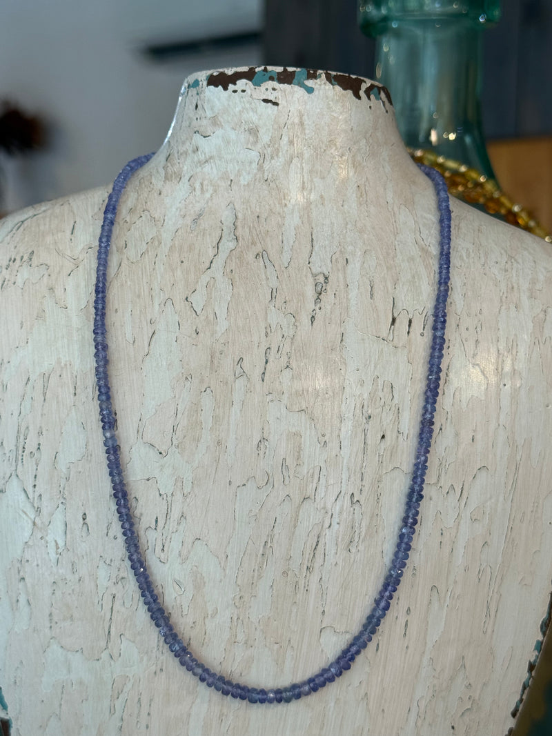 Full Tanzinite Necklace